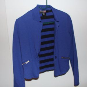 Sugar Rush Blue Jacket Size Medium